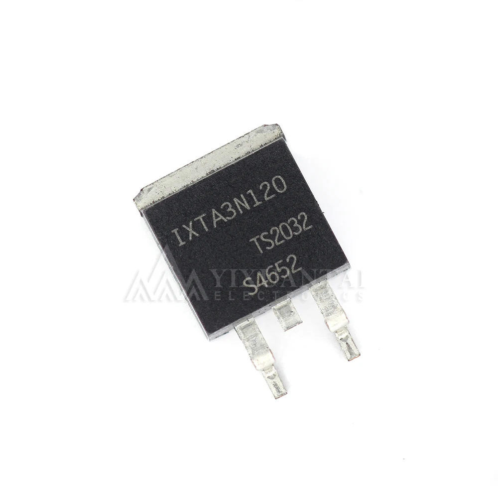 

10pcs IXTA3N120-TRL TO-263 Mark:IXTA3N120 Trans MOSFET N-CH 1.2KV 3A 3-Pin(2+Tab) D2PAK T/R/Tube New orignal in the stock