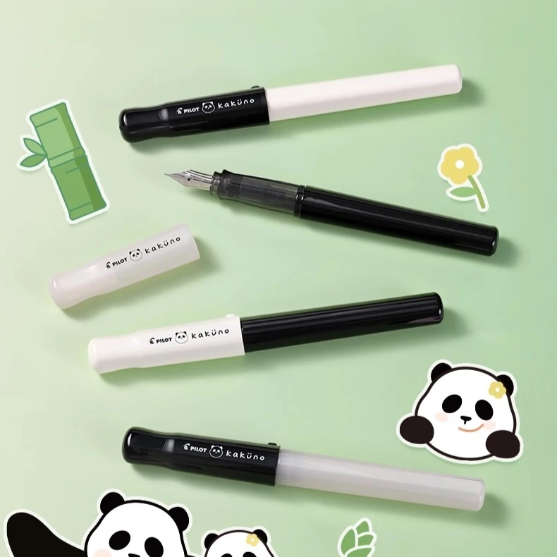 اليابان الطيار قلم حبر محدود الباندا كاكونو سلسلة FKA-1SR الكتابة القلم هدية حقيبة حبر استبدال الأساسية Kawaii القرطاسية المدرسية