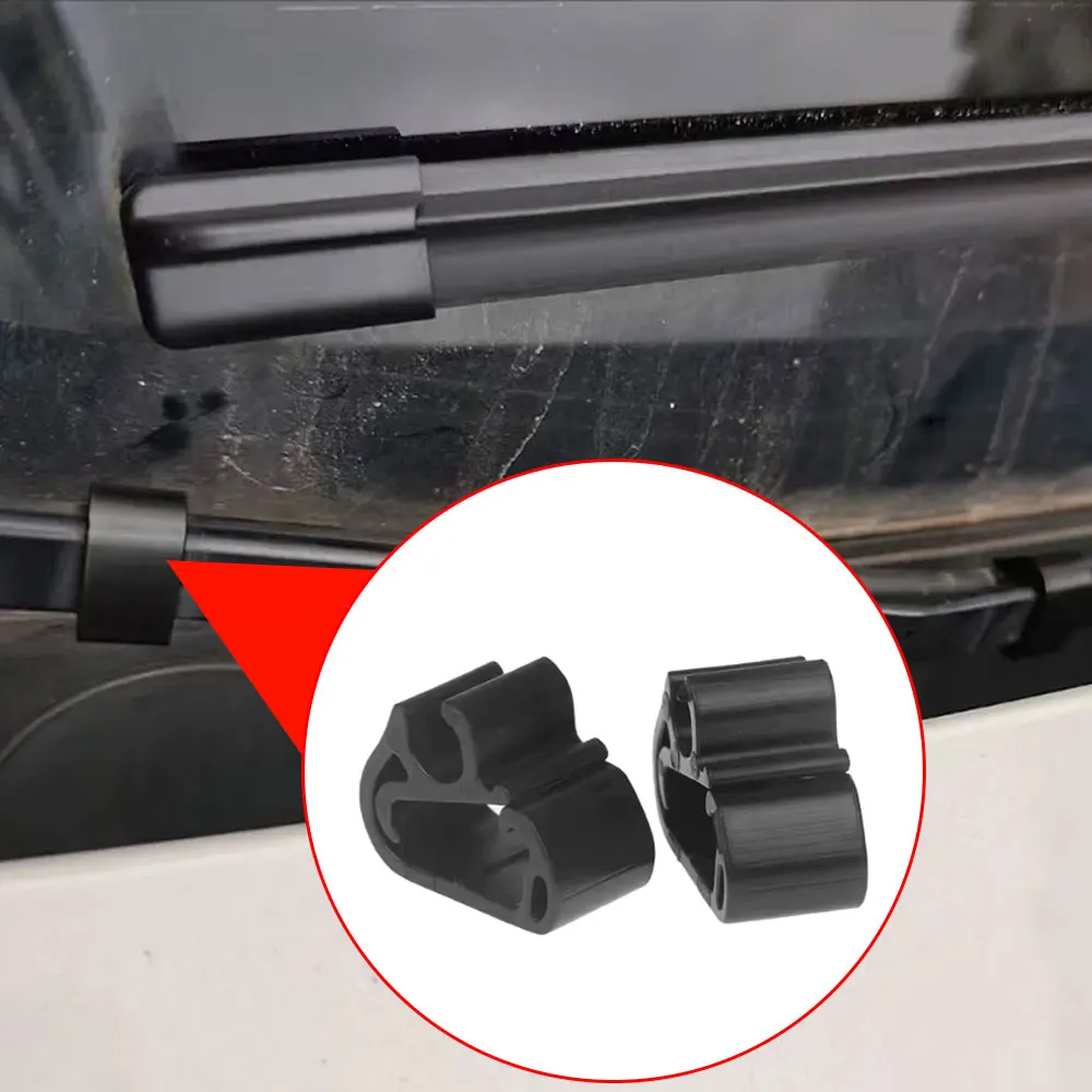 5pcs Car Front Windshield Wiper Spray Hose Clip 1617040080 For Peugeot 3008 (P84) 5008 (P87) 408x For Citroen C5 Aircross C5x