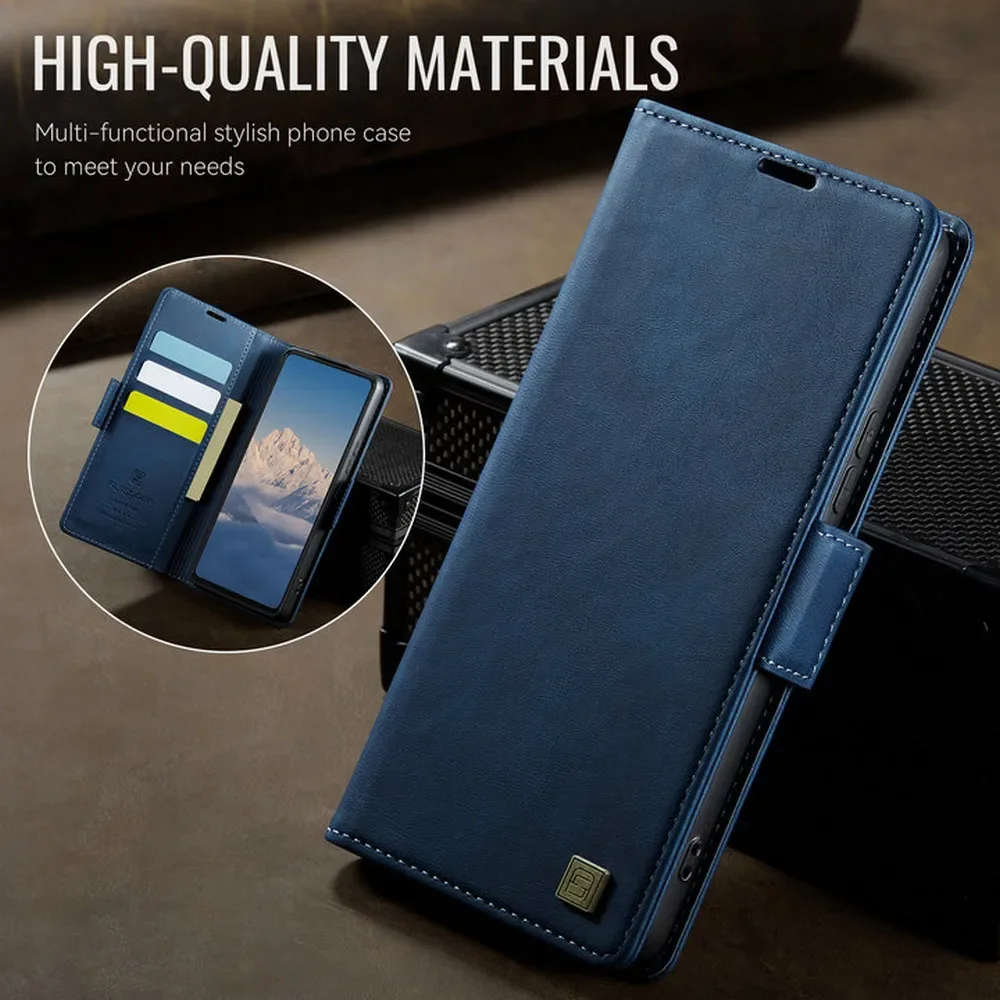 

M7 Pro 5G 2025 Флип-чехол для Xiaomi Poco X7 Кожаный кошелек с магнитом Funda для Poco M6 M7 Pro X6 X7 X 7 C75 C65 Роскошная обложка для книги