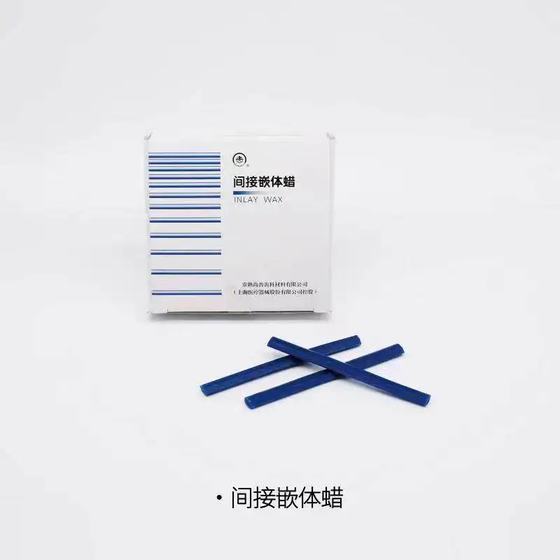 

100g/ Box Dental Materials Upper Teeth Genuine Indirect Inlay Wax Chocolate Wax Denture Consumables Green