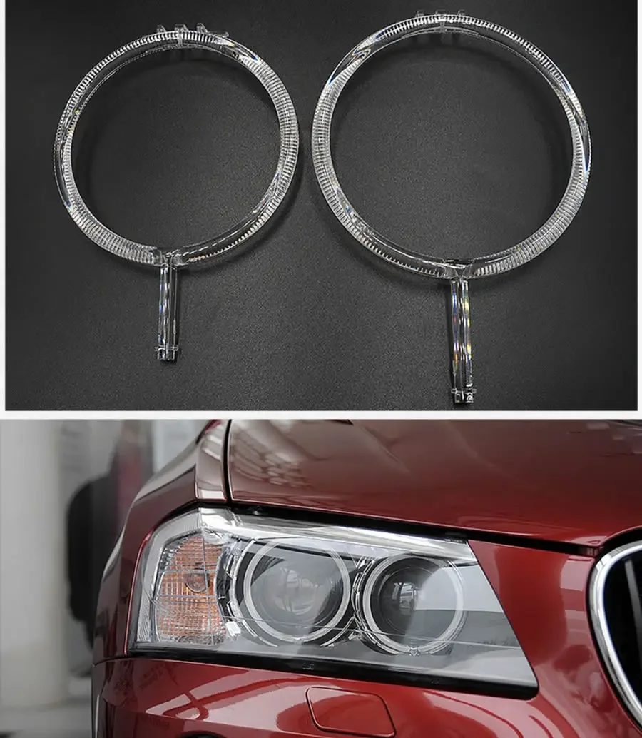 

For BMW X3 F25/X4 F26 2010-2013 Car Accessories DRL Daytime Running Lights Guide Ring Headlight Angel Eyes Light Tube