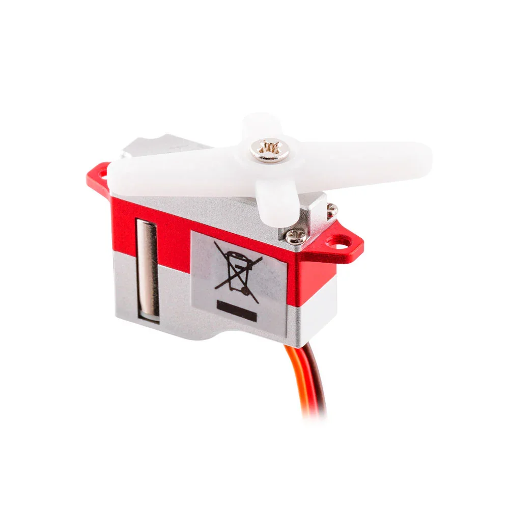 

KST X06 V6.0 1.8Kgf.cm 0.07sec HV Digital Coreless Metal Gear Micro DC Servo Motor for RC Gliders Toy Accessories
