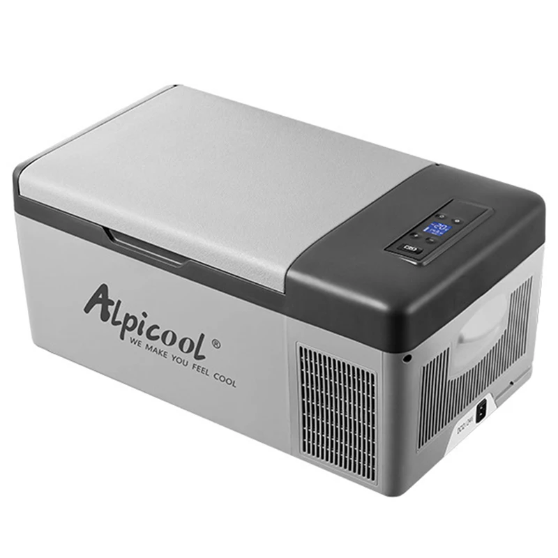 Alpicool 15L Mini Fridge Compressor Refrigeration 12V/24 Car Refrigerator Portable Freezer Cooler For Outdoor Camping Fridge