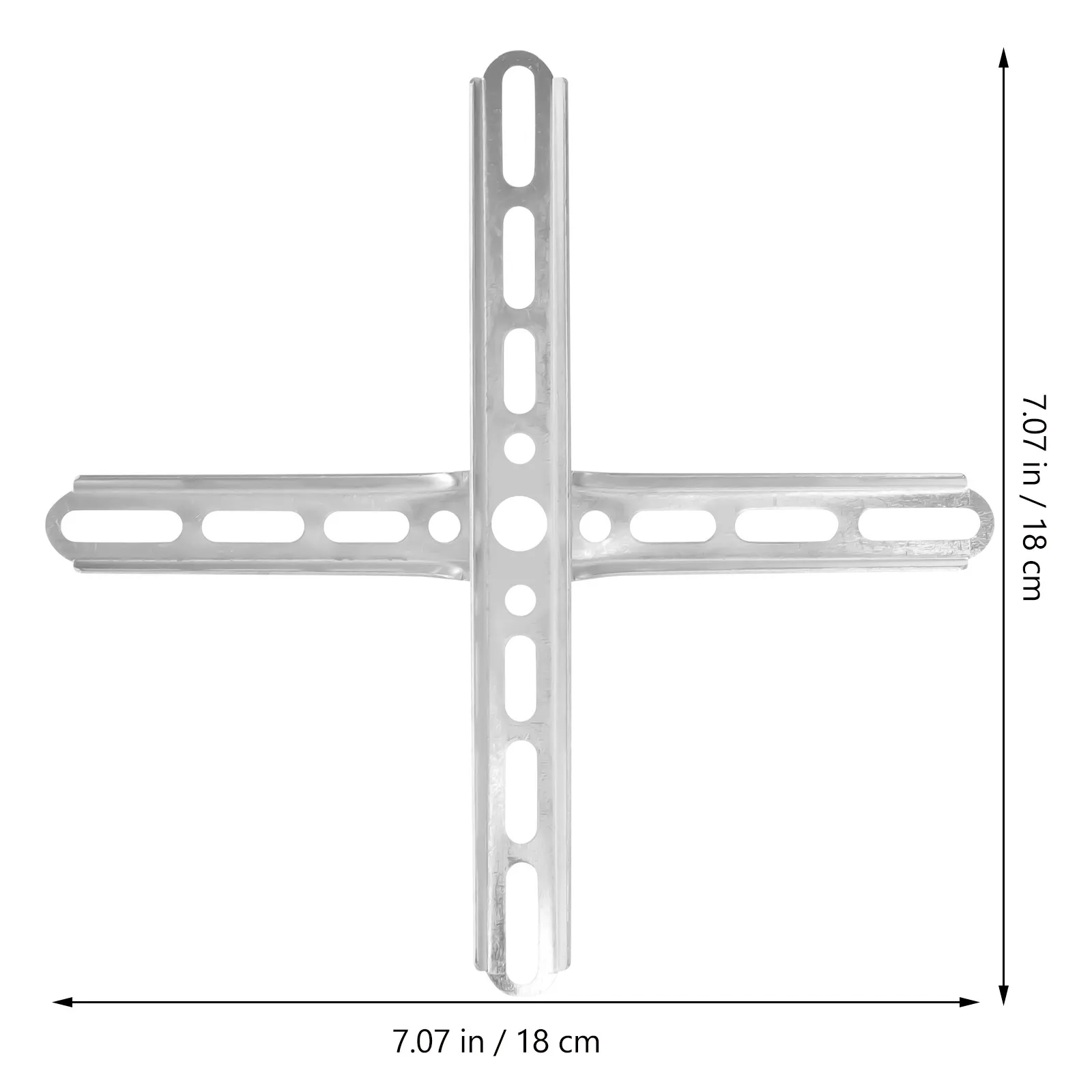 2Sets Premium Light Fixture Bracket Cross Shaped Mounting Hardware for Ceiling Lights Chandeliers Canopy Fixtures Pendant Lamp
