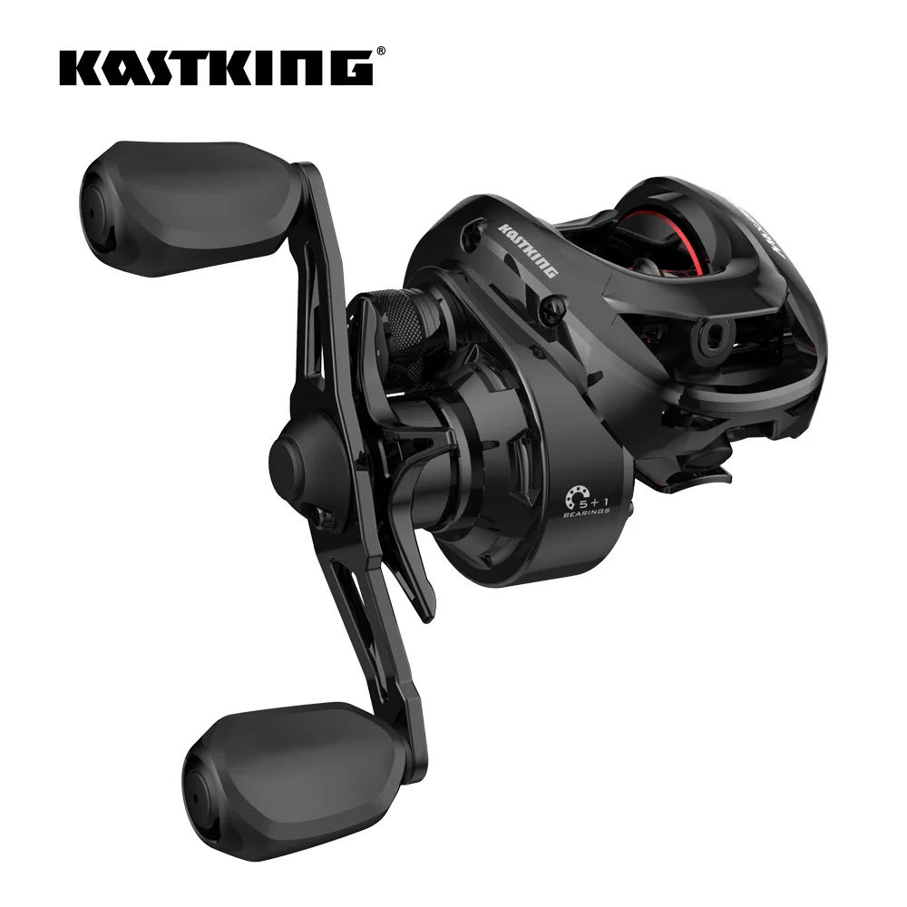 KastKing MaxSteel Baitcasting Reel Magnetic Braking System 7.1:1 Gear Ratio 5+1 Ball Bearings 7KG Max Drag Fishing Coil