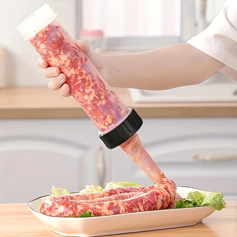 Sausage Maker Sausage Stuffer Jerky Gun Manaul Meat Syringe Home Made Homemade Sausage Tool Small Sausage Tool Sausage Filler