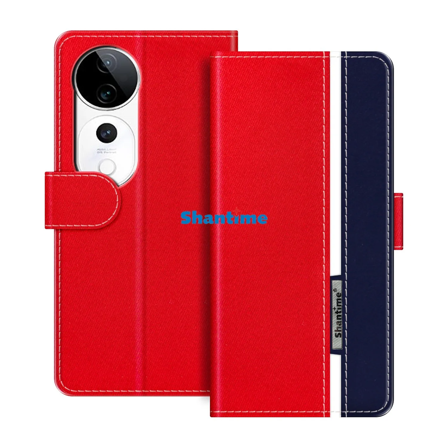 متوافق مع Vivo Vivo S19 Pro 5G Vivo V40 5G V40 Pro 5G حافظة واقية محفظة كتب غطاء الهاتف الخليوي حامل جراب هاتف الخليوي