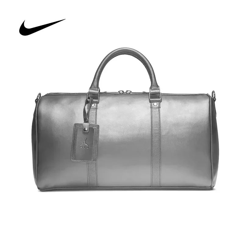 Nike Jordan Unisex Letter Logo Casual Sports Bag HA6466 011 Multi Functional Gym Bag And Travel Luggage Bag For Daily Use