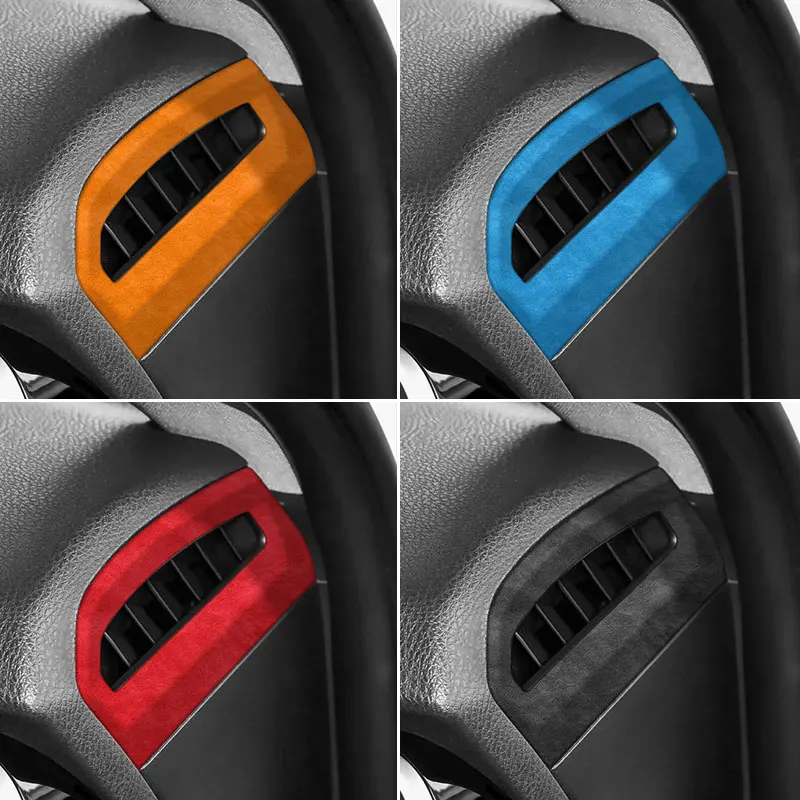 

Made of Alcantara For Toyota Camry (2018-2024) Dashboard Panel Side Air Vent Outlet Trim Frame Sticker Car Interior Accessories