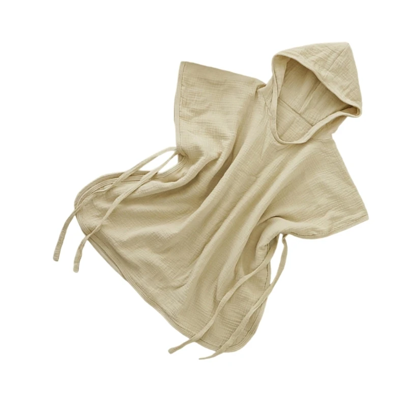 J15U الرضع مقنعين منشفة حمام ماصة السباحة مقنعين البشكير للأطفال #5