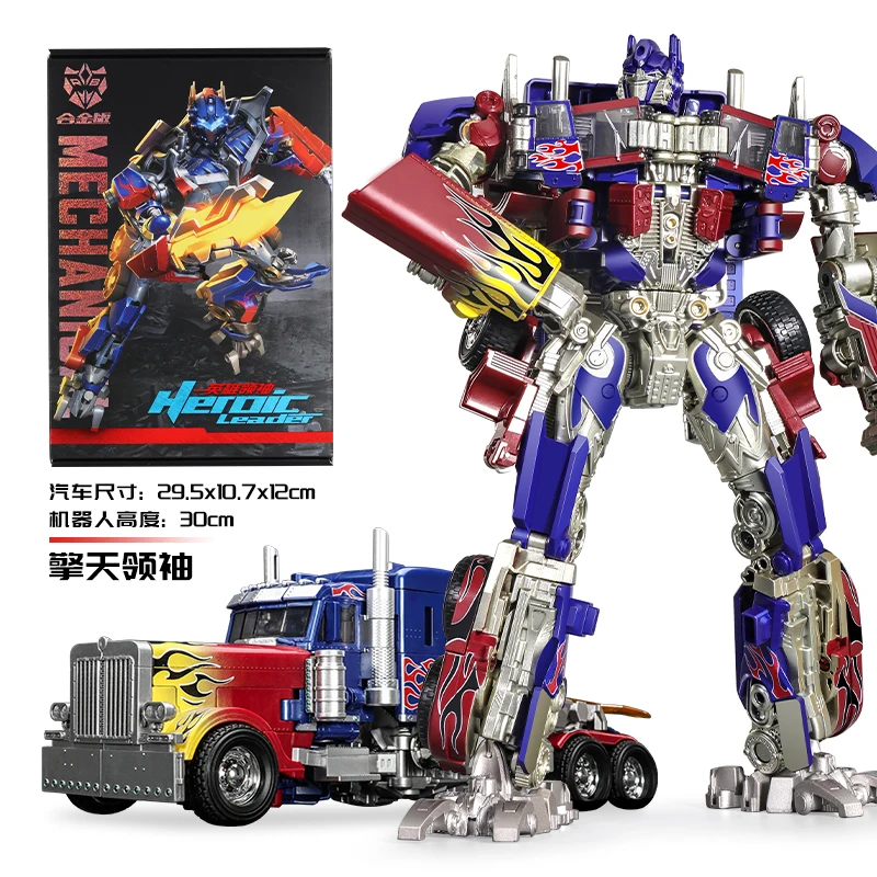 30CM Transformeerbare Optimus Prime Bumblebee Megatron Speelgoed Actie Anime Figuur Film Pop Speelgoed