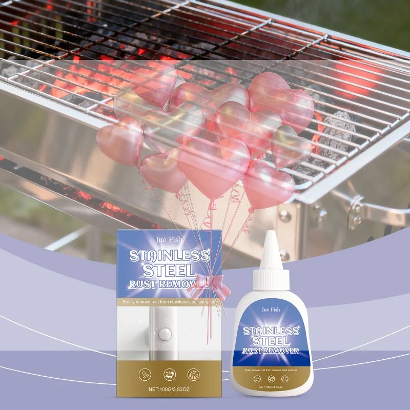 

Stainless Steel Rust Remover - Anti-Oxidation Metal Maintenance Polishing Agent Effectively Restores Gloss After Rust Removal