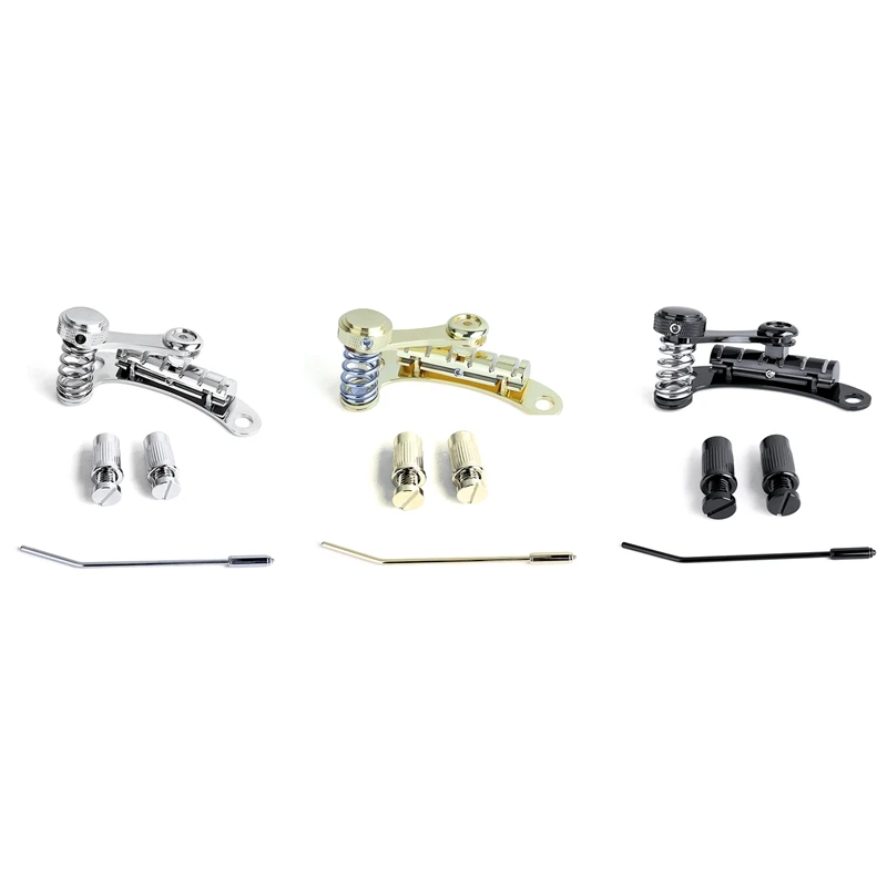 

Guitar Vibrato Tailpiece Tremolo, Flat Top Body Tremolo Unit Vibrato Bridge For LP SG Electric Guitars