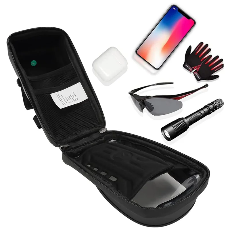 Front Frame Handlebar Bag for Sur Ron Light Bee S/X Segway X160/X260 Phone Holder Mount Bag Top Tube Handlebar Bag