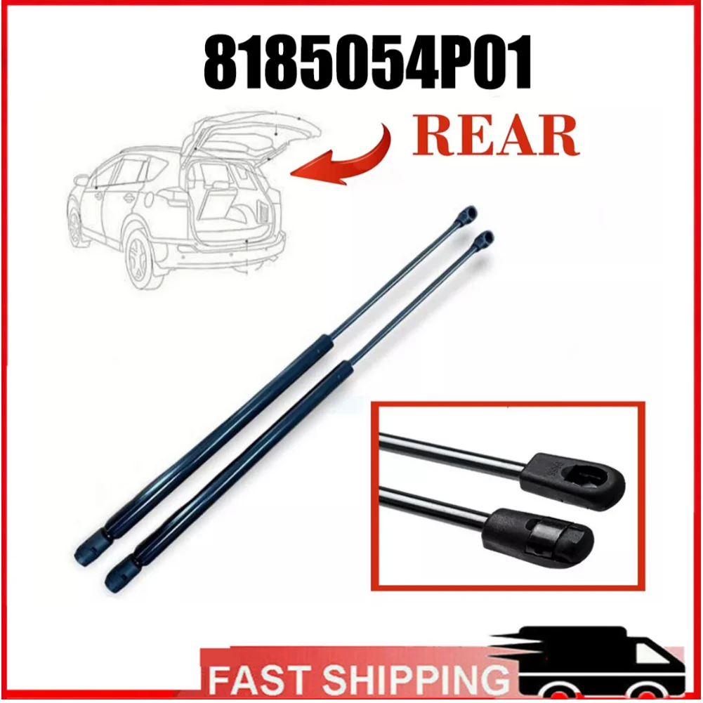 2pcs Black Abs OEM Number 8185054P01 Tailgate Boot Gas Struts For Suzuki For Vitara LY 2015+ Car Accessories Wholesale