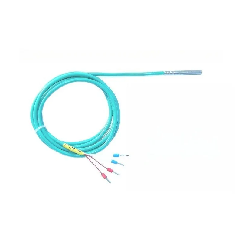 Thermal resistance Pt100 temperature sensor, probe 1/3B class AA, four-wire system, high precision