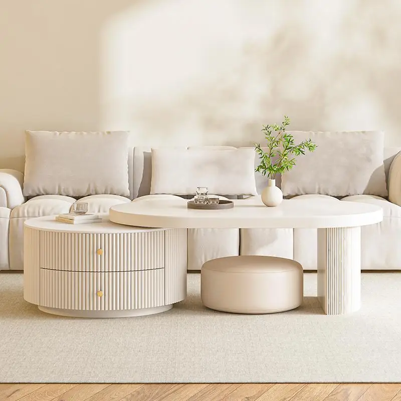 طاولات قهوة بسيطة للتخزين، فاخرة وحديثة، موفرة للمساحة، طاولة قهوة ممتازة، أثاث منزلي فريد من نوعه من Tavolino