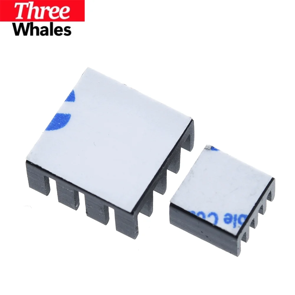 1/3/5SET Raspberry Pie 3 Heatsink Raspberry Pi 2 Loaded Single Dedicated Aluminum Heat Sink for Diy Kit