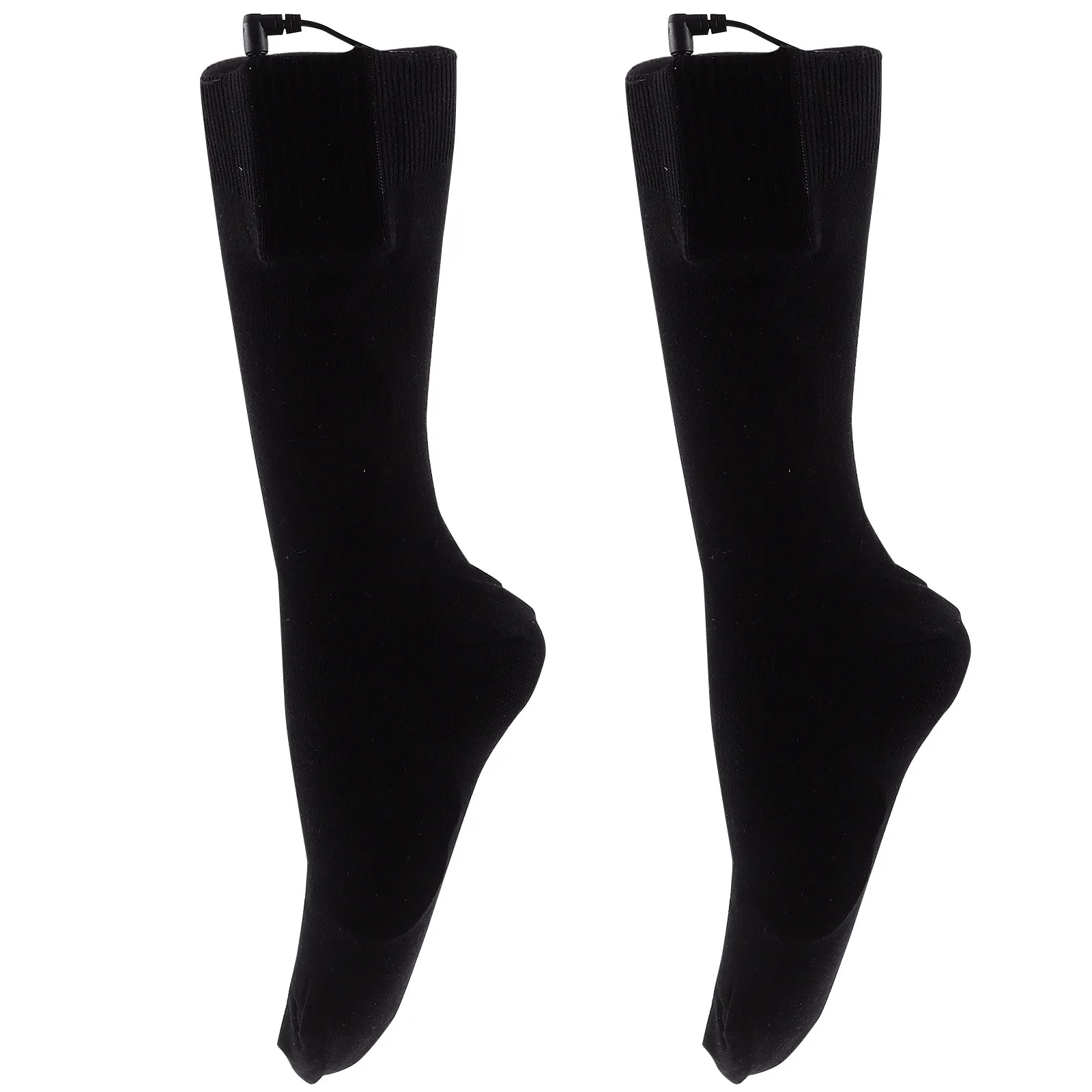 

Powered Heated Socks for Men Women Winter Thermal Foot Warmer Double Layer Warm Cotton Heating Sock Free Size