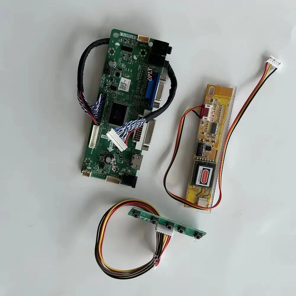 

Плата контроллера M.NT68676 HDMI-совместимая VGA DVI для B170PW01 V1 B170PW01 V0 B170PW01 V3 1440X900 ЖК-панель Экран монитора 17