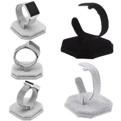 Black C-shaped Bracelet Rack Suede Scratch-resistant Watch Display Rack Bracelet Storage Rack Product Display Rack