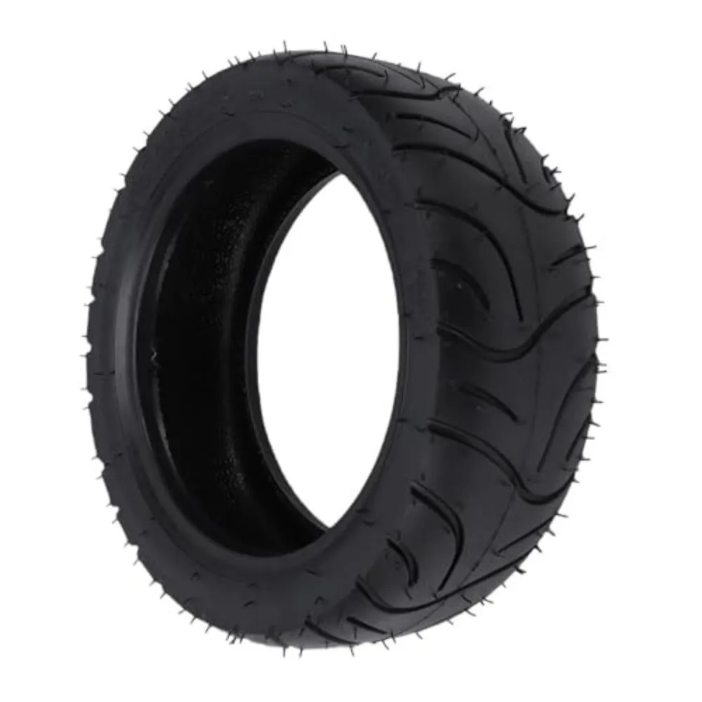 90/65-8 Electric Scooter Tire Tubeless Design Fits 8 Inch Rim Tubeless Tyre Rubber Scooter Wheel