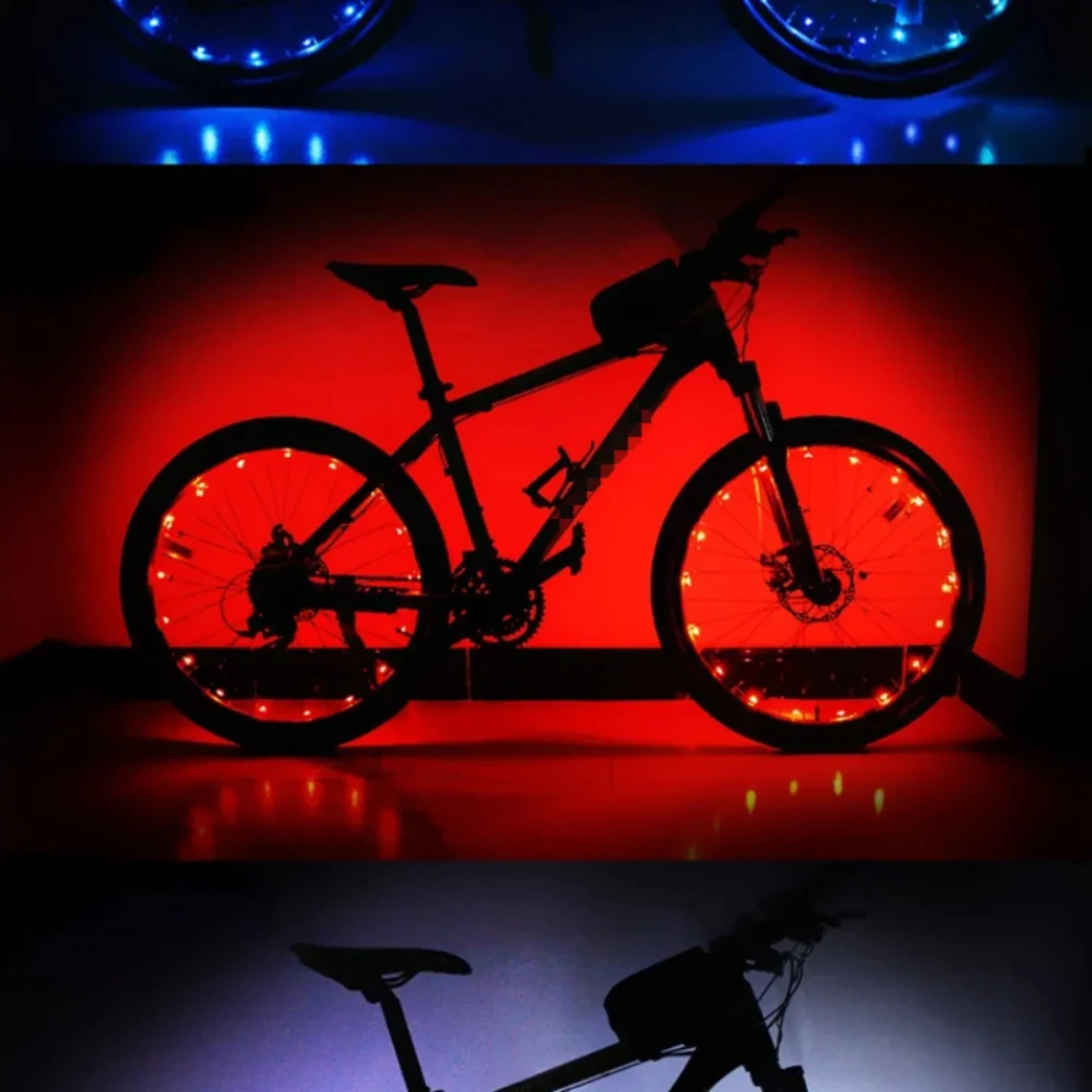 Fahrrad Hot Wheel Fahrrad rahmen Dekoration Lichter Fahrrad Speichen Lichter Nacht fahren Fahrrad Rad Lichter