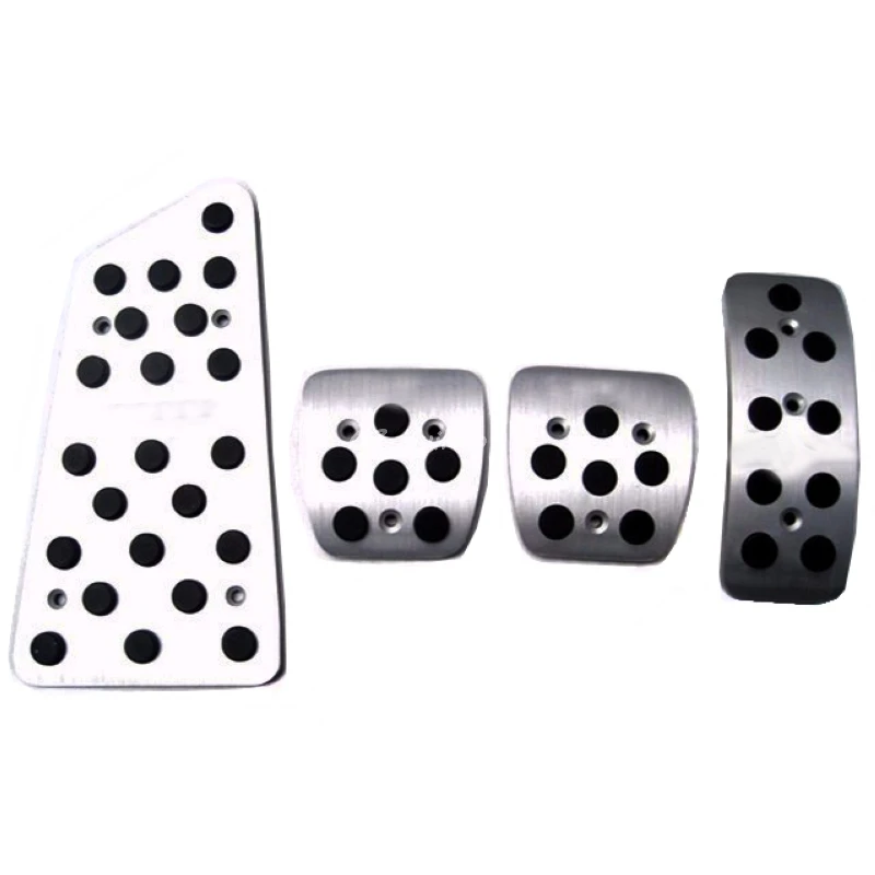 For TOYOTA Corolla 2006-2011 2012 2013 Non-slip Fuel Brake Foot Rest AT/MT pedals Plate Non slip Accelerator brake pedal Pads