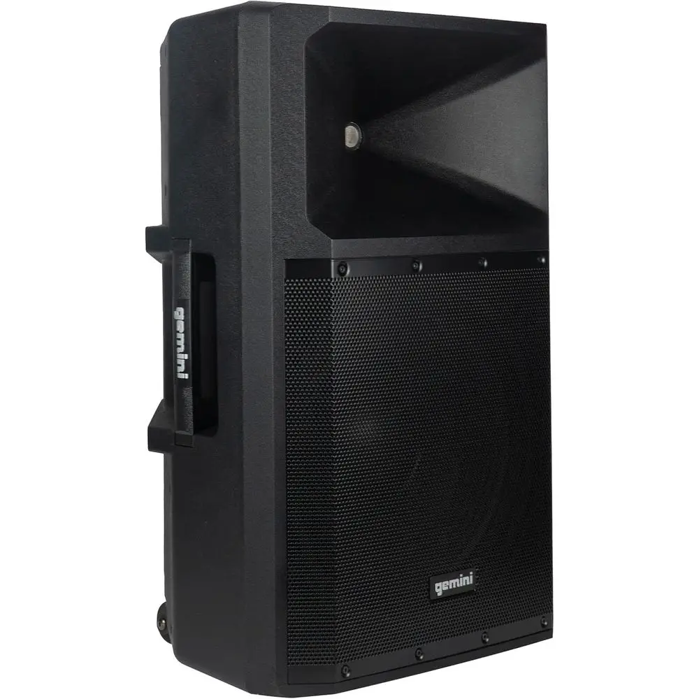 

Gemini 15 Inch Powered PA Speaker - 250W Bluetooth PA Speaker with Mixer, XLR Inputs, Active DJ Speakers or Parties Events (GSP-