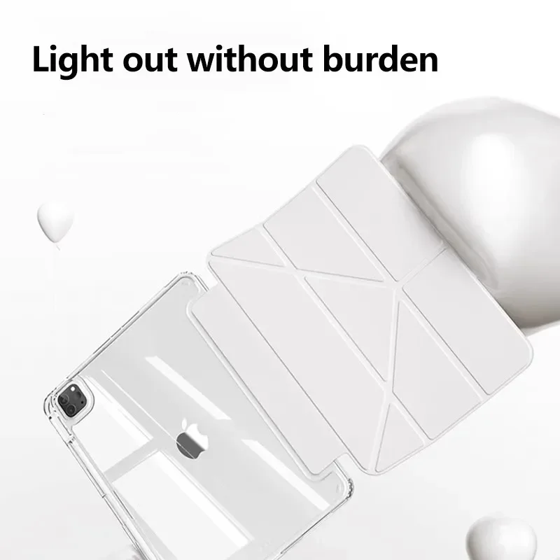 Pop 2025 New HD Acrylic Case For Huawei Honor Pad X9A 11.5inch X8A 2024 V9 X9 Pro Transparent Shockproof Funda With Pen Holder C