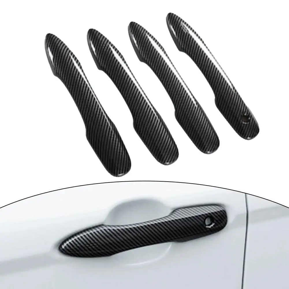 حماية من عناصر كورولا إكسسوارات مقبض سيارة أنيق مناسب تمامًا لحماية تويوتا ضد الخدوش