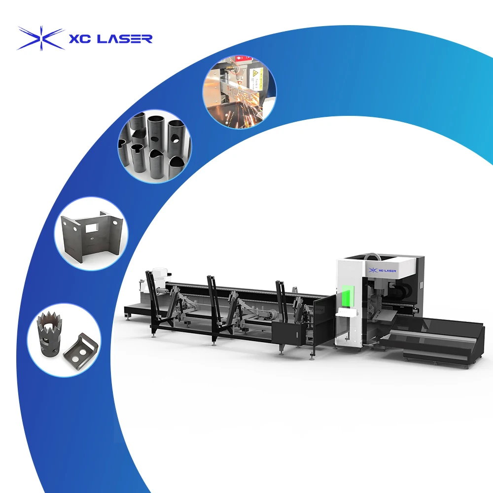

China New CNC Fiber Tube Laser Cutting Machine with Cypcut Control and CE Certification for Stainless Steel and Carbon Steel