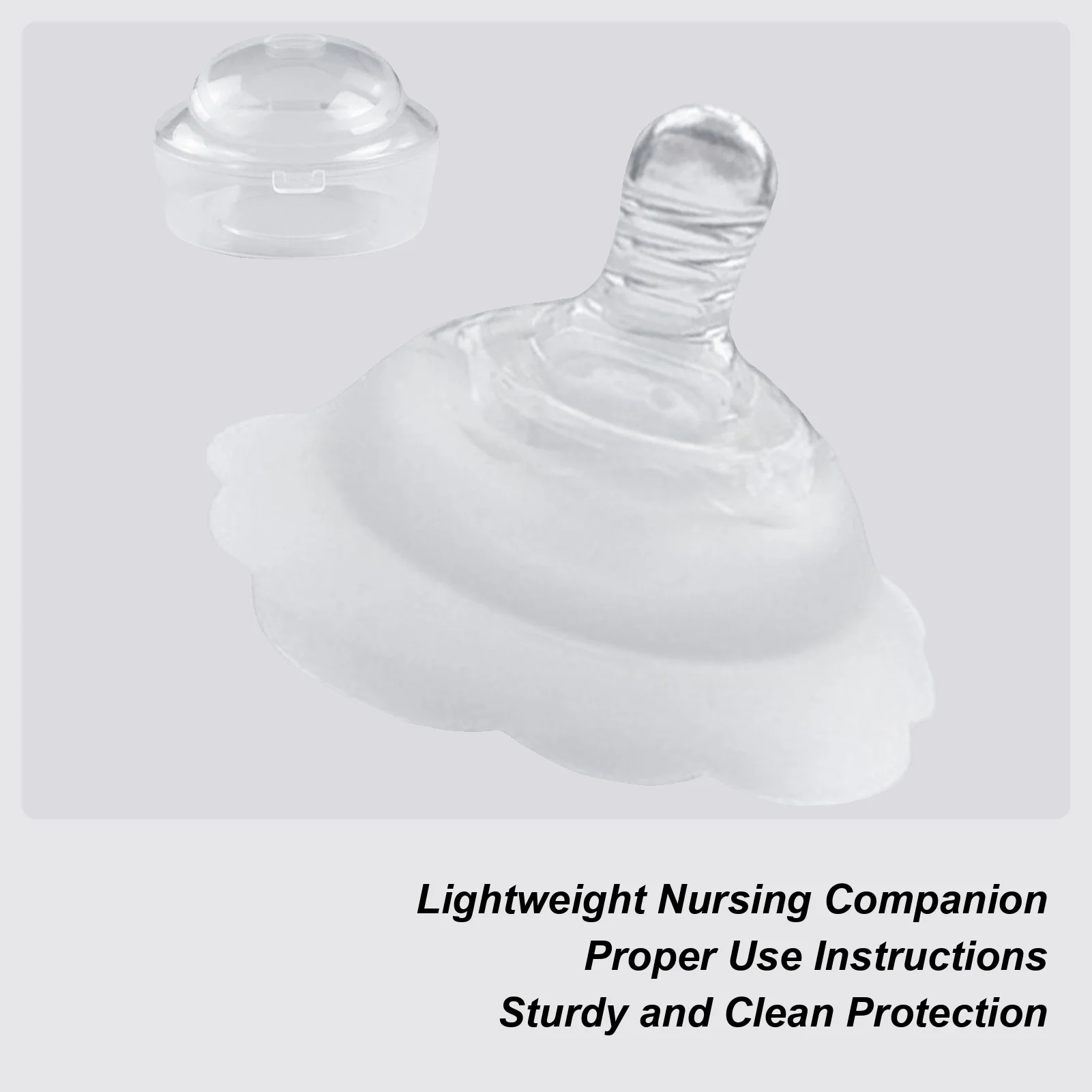 

Breast Shield For Breastfeeding Nipple Covers Shield For Nursing Silicone Protection Reusable Soothing Covers For Women Mom Baby