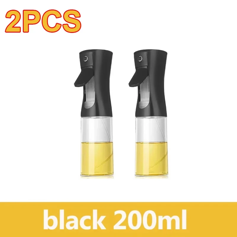 200/300/500ml Oil Spray Bottle BBQ Cooking Olive Oil Sprayer Plastic Baking Oil Spray Empty Bottle Vinegar Bottle Or  Oil brush, image 22