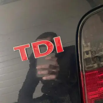 3D kovové písmena TDI, emblém, odznak, nálepky pro VW Golf 4 5 6 7 JETTA PASSAT MK2 MK4 MK5 MK6 MK7 8 nejlepší prodej Emblém VW Golf MK2 - №4