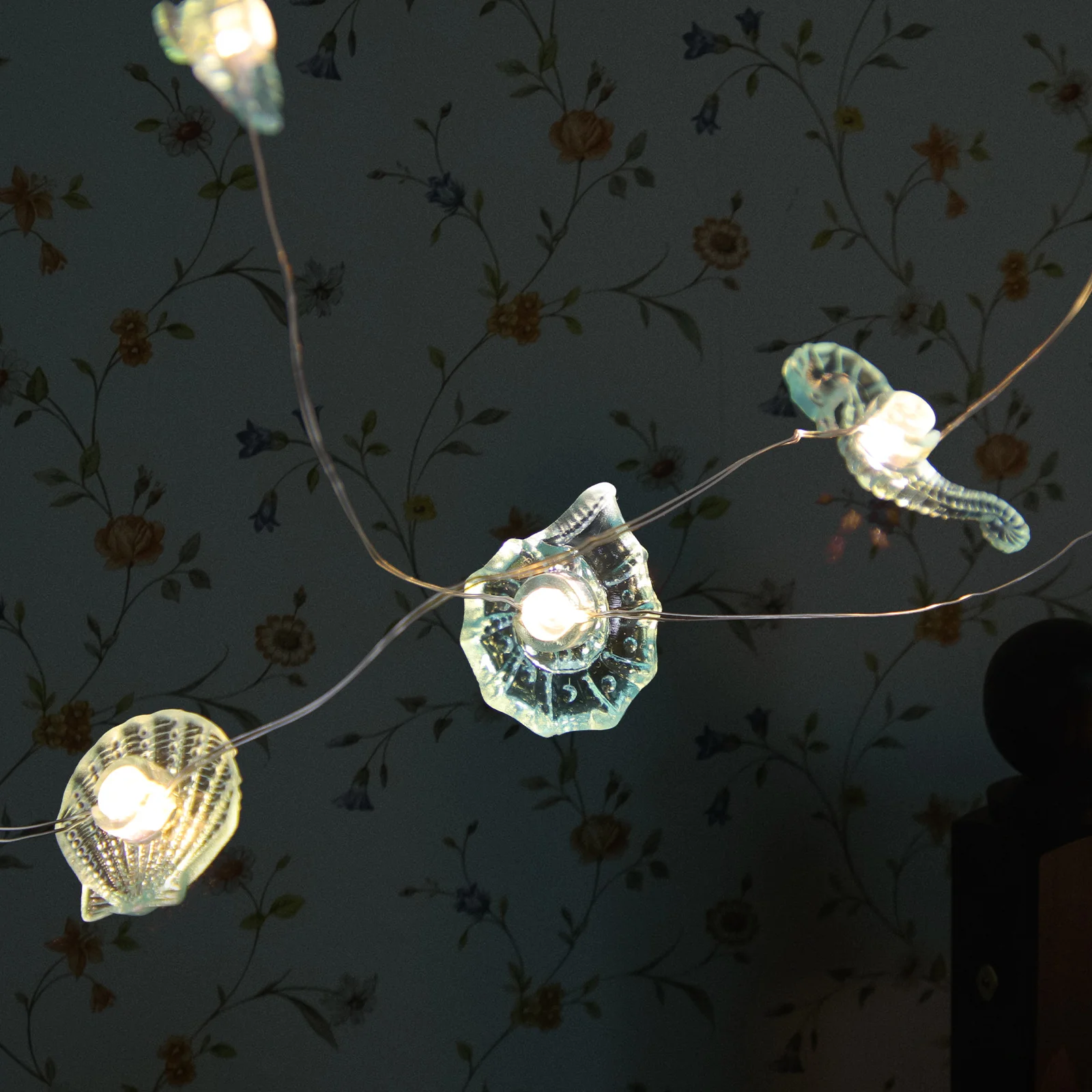 

Ocean Themed String Lights Decorative Copper Marine Lamp USB Powered Warm Lighting Indoor Bedroom Coastal Room Decor Party