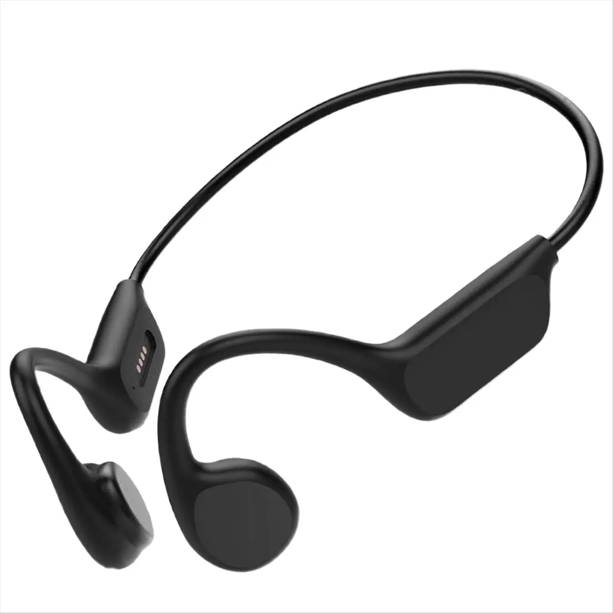 !DT~D386Bone Conduction Headphones Sports Headset Open-Ear Bluetooth Wireless Swimming Earphones Built-in Mic for Workout