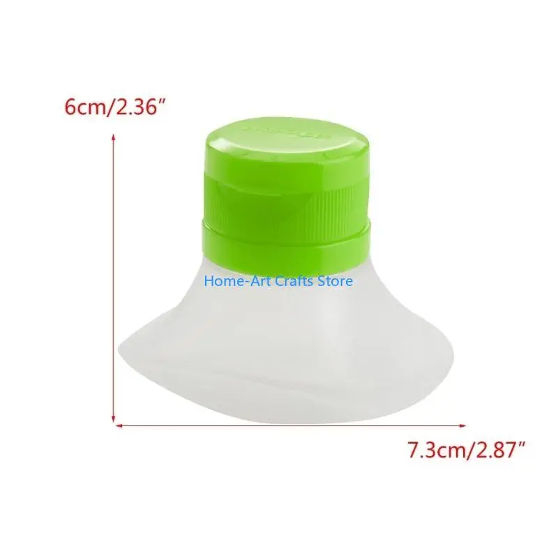 Y3NA Squeeze Salad Dressing Bottles with Lid Portable Silicone Sauce Condiment Bottle