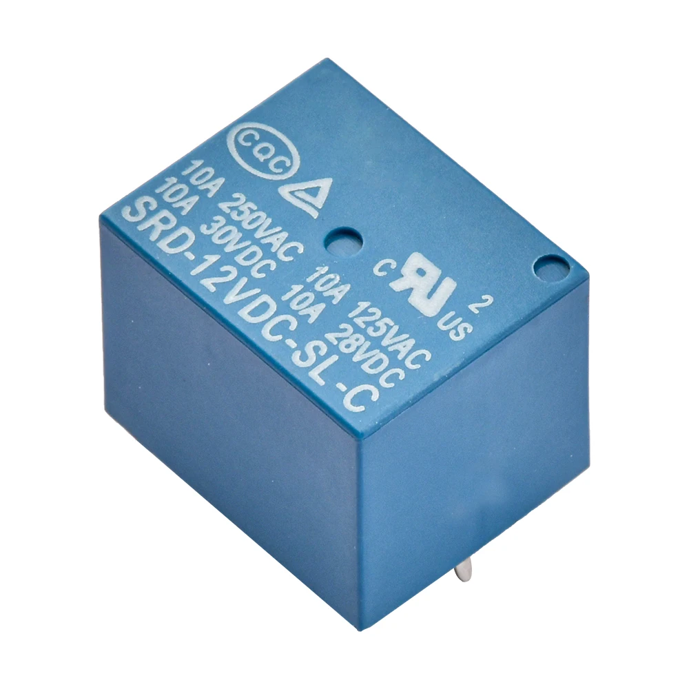 SRD-12VDC-SL-C電磁リレー,5ピンPCBタイプ,10a,12v dc