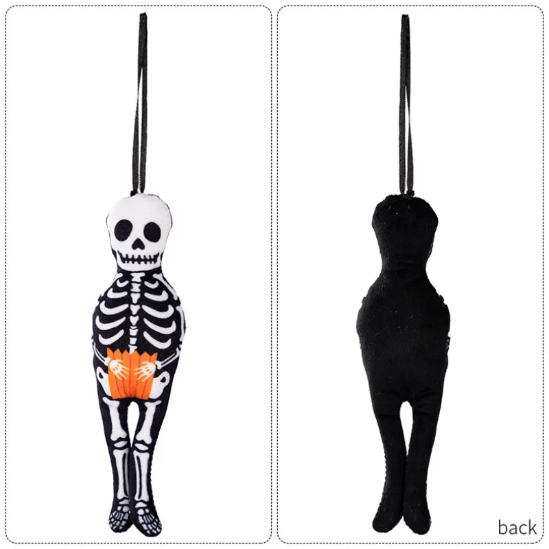 1 قطعة قلادة تزيين الهالوين اليقطين القط الأسود شبح الجمجمة شبح مهرجان المنزل حفلة قلادة صغيرة