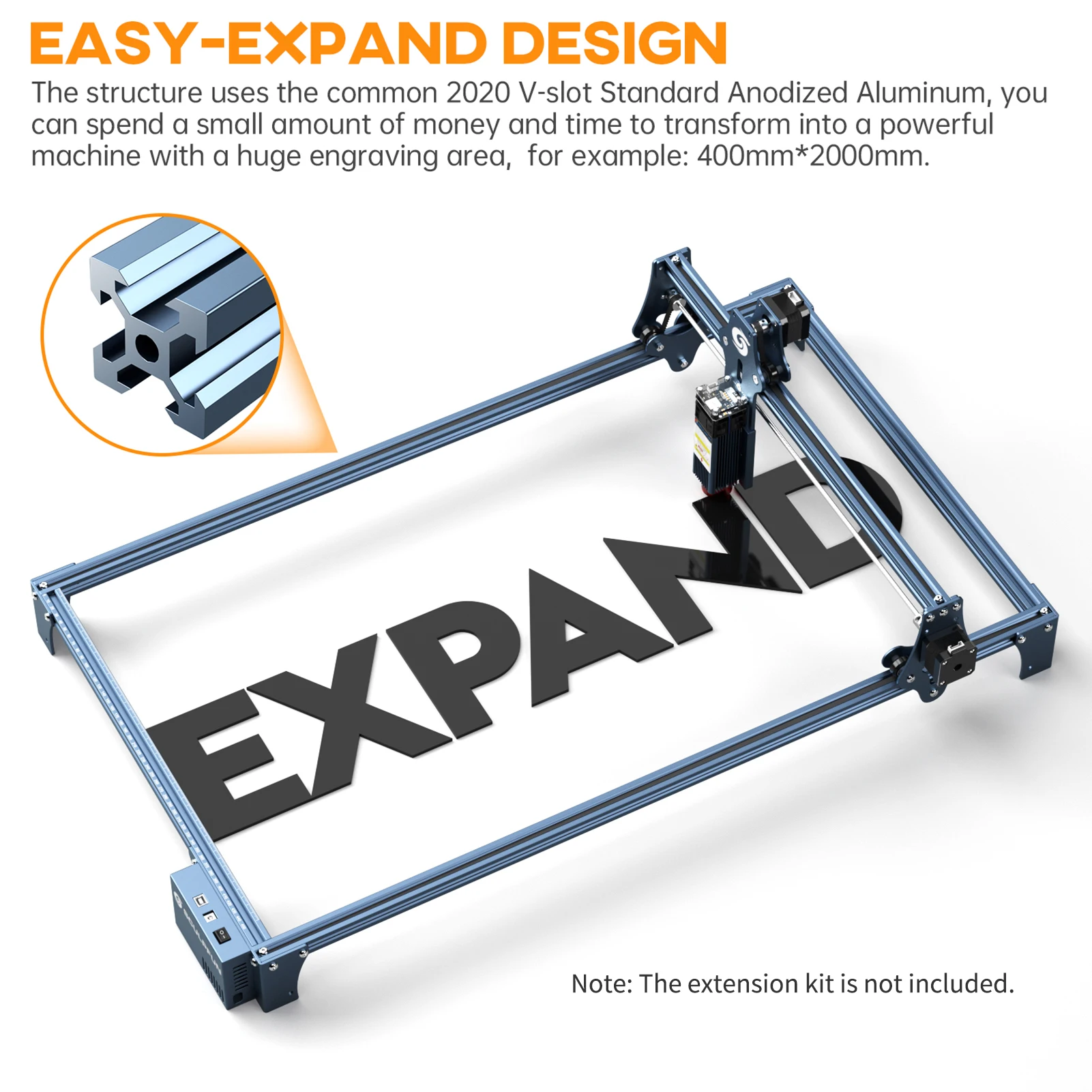 SCULPFUN S9 Laser Engraving MachineHigh-precision Wood Acrylic Laser Engraver 410x420mm Engraving Area Full Metal Structure