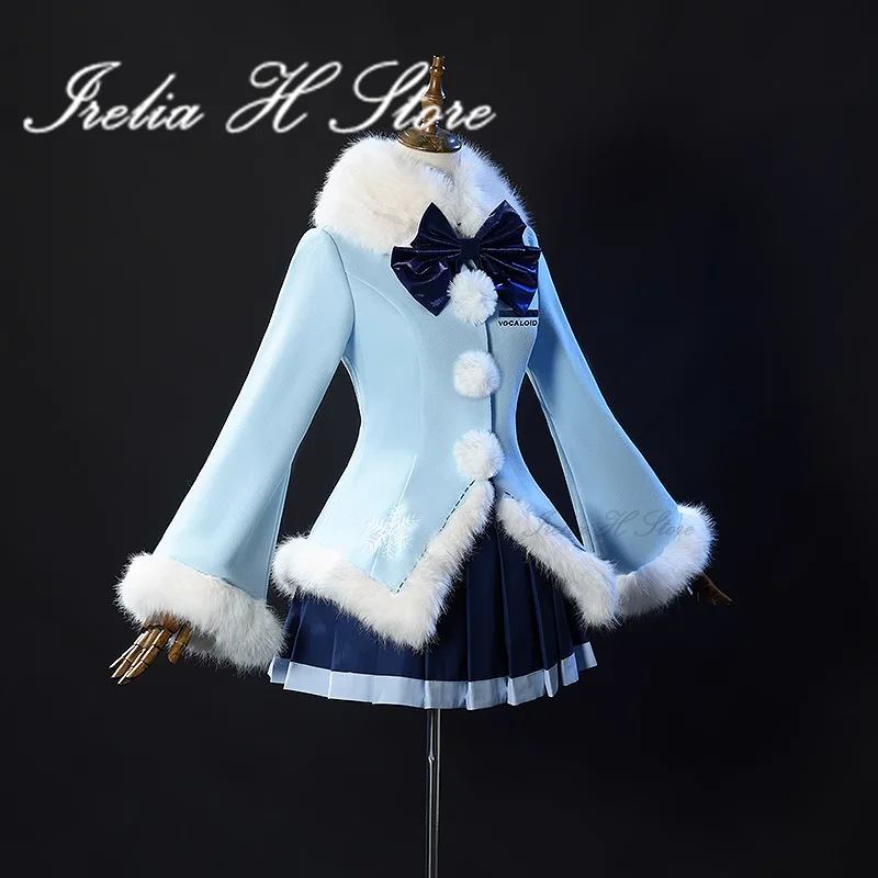 Irelia H Snow mi 2025 future ku Cosplay Costume  winter coat skirt