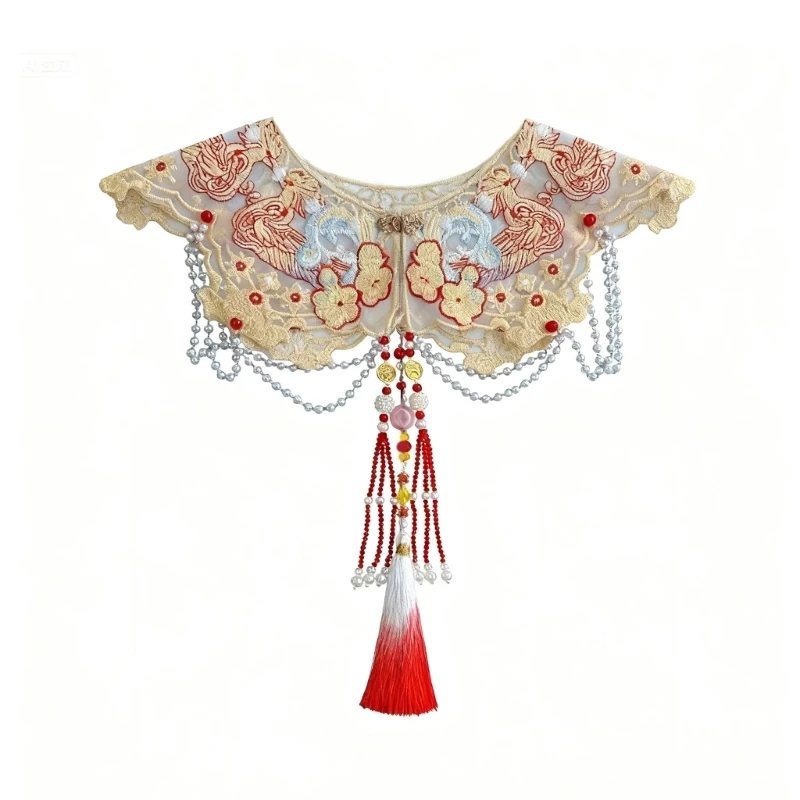 media-camisa-bordada-cuello-floral-solapa-roja-cuello-arte-antiguo-chal-dulce-chal-decorativo-floral-y166