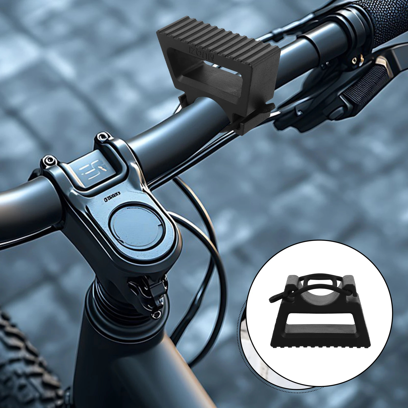 

Parking Stabilizer Bike Repairing Supply Bracket Handlebars Support Silica Gel Bicycle