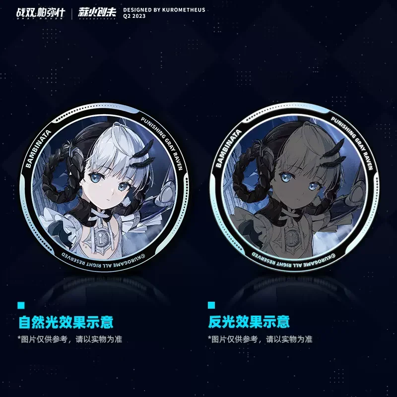 Sunsyea معاقبة الغراب الرمادي ، شارة معدنية ميرش الرسمية ، Ayla ، بامبيناتا ، بيانكو تشانغيو ، هانينغ كاموي ، كارينينا ، لي ، لوسيا لونا