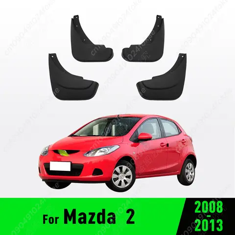 For Mazda 2/Demio GE Hatchback 2008-2013 Fender Mudguard Mud Flaps Guard Splash Flap Mudguards Car Accessories