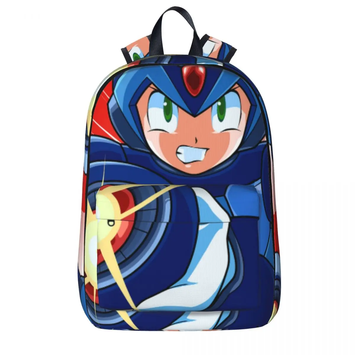 Megaman Video Game Mega Man Backpacks Large Capacity Student Book bag Shoulder Bag Laptop Rucksack Casual Children School Bag