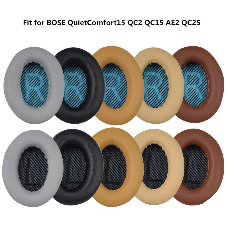 

Replacement Earpads Cushion For Bose QuietComfort2 QC2 QC15 QC25 QC35 AE2 AE2i AE2w SoundTrue SoundLink Headphones High Protein