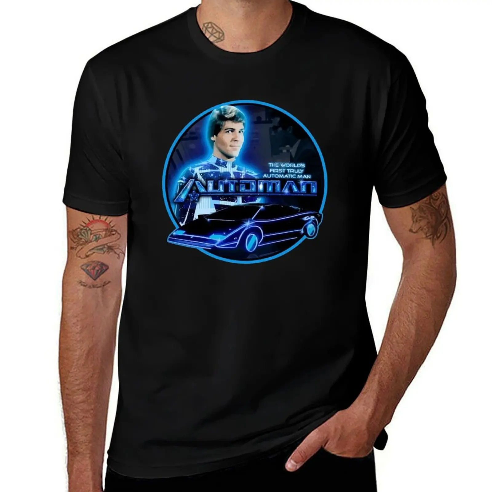 

automan T-Shirt graphic t shirts for man printed t shirts for man t shirts for man slim fit T-Shirt